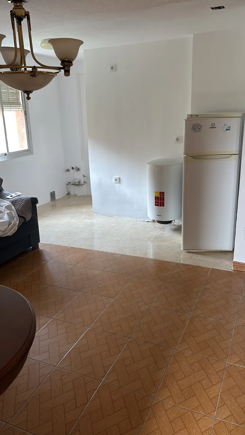 Trabajo de pintura interior realizado en una vivienda